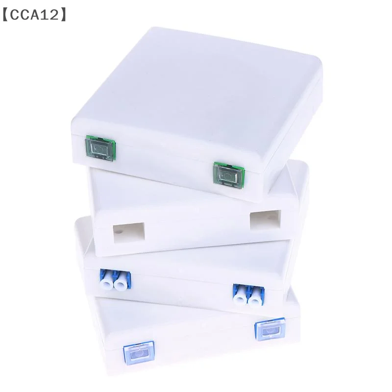 86 Information Panels Fiber Optical Terminal Junction Box Fiber Optic Splice Box SC Adapter LC Adapter 2 Core Fiber Combination