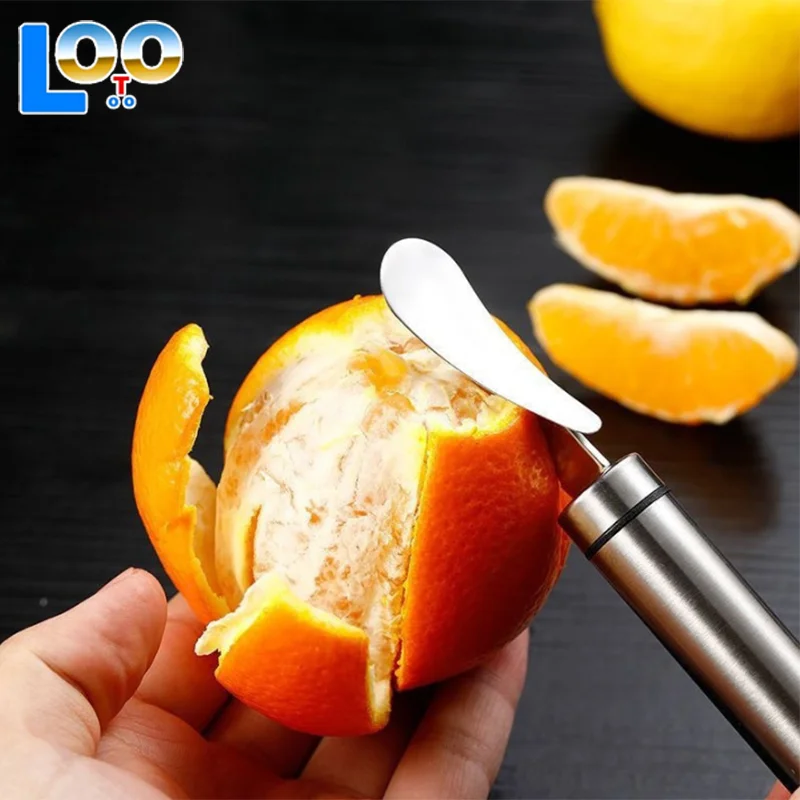 Овощечистка для апельсинов, ручная овощечистка для лимона, практичная открывалка для фруктов, грейпфрутов, резак, кухонные гаджеты, кухонные аксессуары