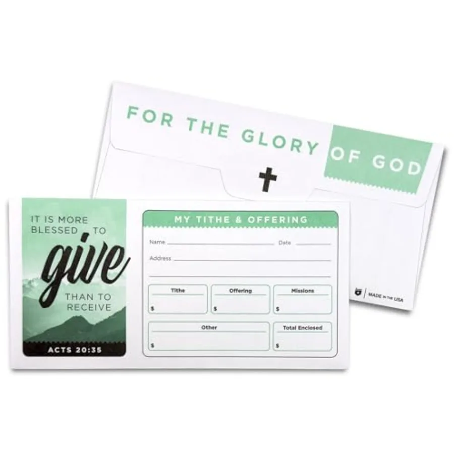 

Offering Envelopes for Church Pack of 500 Self Seal Church Tithe Envelopes for Money Donations Religious Occasions and More 3 1