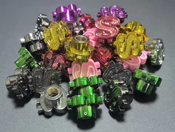 4Pcs Car Tire Valve Stem Caps US Dollar Wheel Tire Valve Caps Tire Air Caps Cover for Cars Bikes SUV Trucks Motorcycles