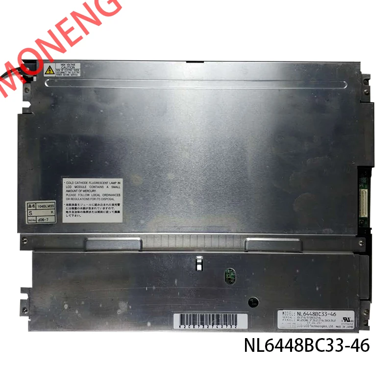 Imagem -05 - Painel Lcd Original para Nec Nl6448bc3346 Nl6448bc3353 Nl6448bc33-46 Nl6448bc33-46 Nl6448bc33-59 Nl6448bc33-59d 640x480 104 Polegadas