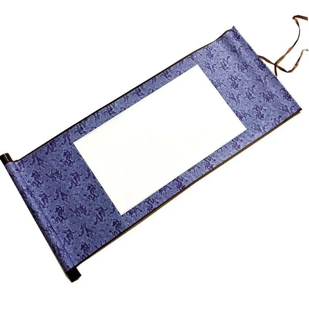 

Home Decoration Self Made Gifts DIY Crafts Painting Scroll Calligraphy Mounting Drawing Canvas Scrolls Blank Hanging Scroll