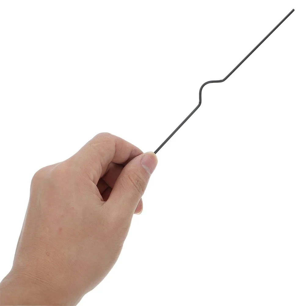 

100Pcs Wire Calendar Hangers Small Binder Clips Iron Hooks for Posters Calendars Wall Hanging Stylish Minimalist