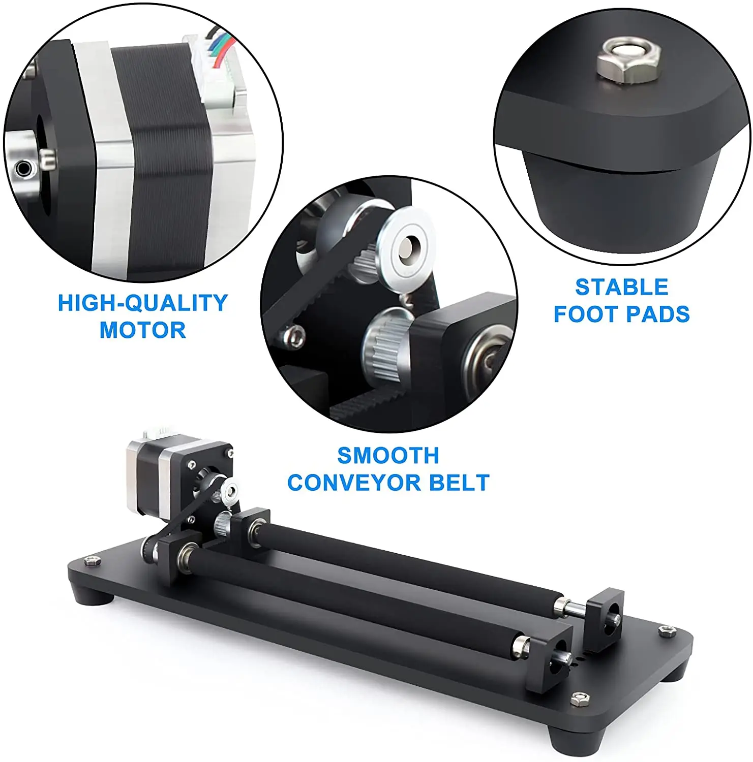 TWOWIN Rotate Engraving Module 3D Printer Accessory Rotatory For Column Cylindrical Laser Engraver CNC Machine Y Axis DIY Kit