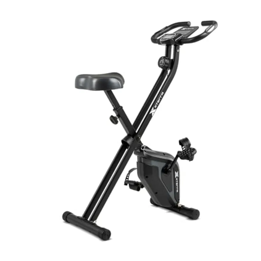 

Складной велосипед Fitness FB180 с легкой алюминиевой рамой в матовом черном цвете, компактный складной дизайн для удобного хранения и портативности