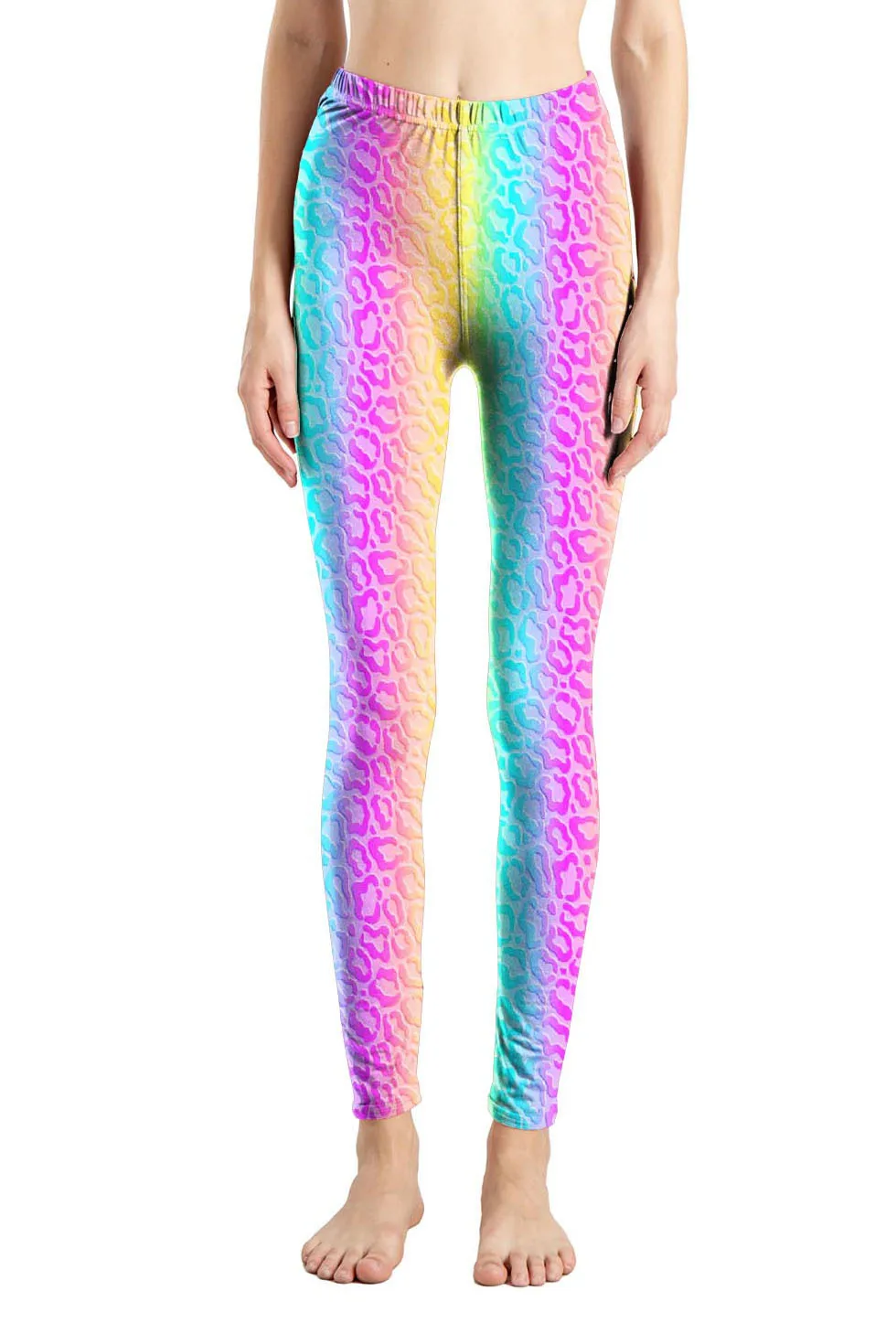 Leopard Leggings Printed High Waist Wildthing Leopard Elasticity Pants Soft Trousers For Women Workout Tights Fitness Outfits