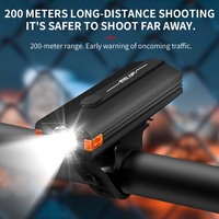 400LM 1500Mah Easy Mount LED Cycle Bicycle Headlights Rechargeable Safety Bicycle Front Light Bicycle Light