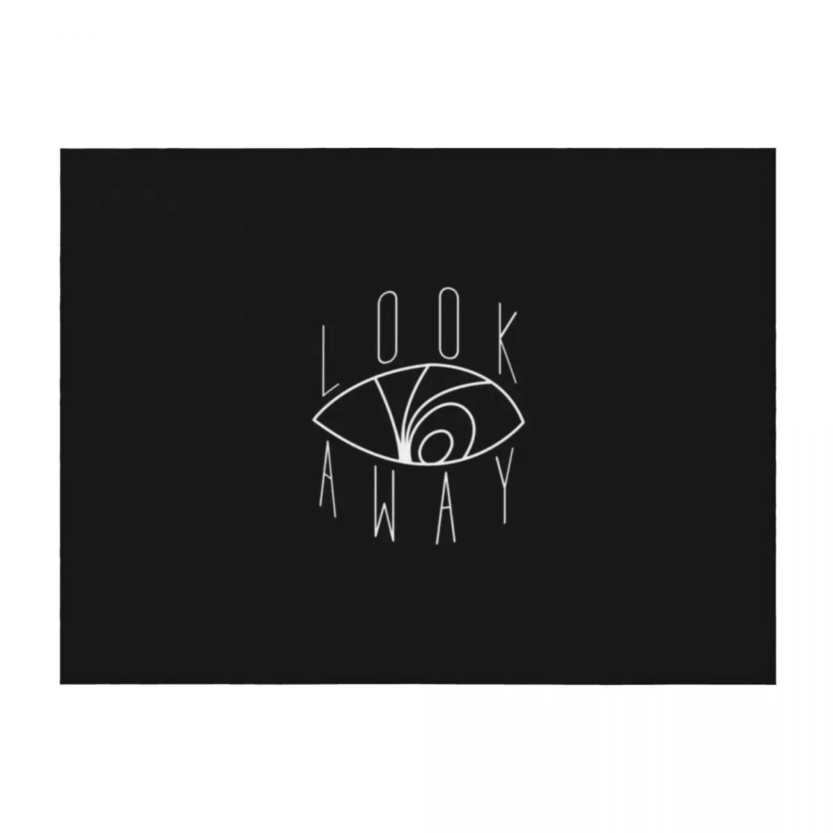 

LOOK AWAY Throw Blanket warm winter Weighted Bed Fashionable Loose Blankets