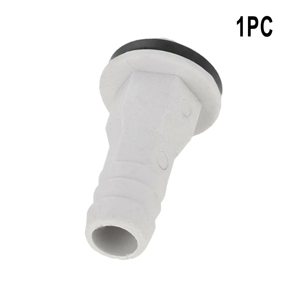 Air Conditioner Drain Hose Connector Straight Fitting Practical Replacement Part 0 6 inch Connection Hole Size