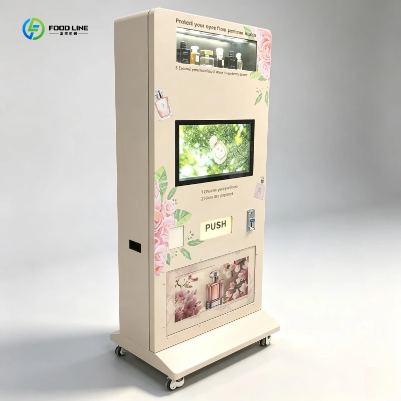 Smart Perfume Vending Machine Automatic Fragrance Spray Dispenser for Malls Airports and Commercial Spaces FL Customized