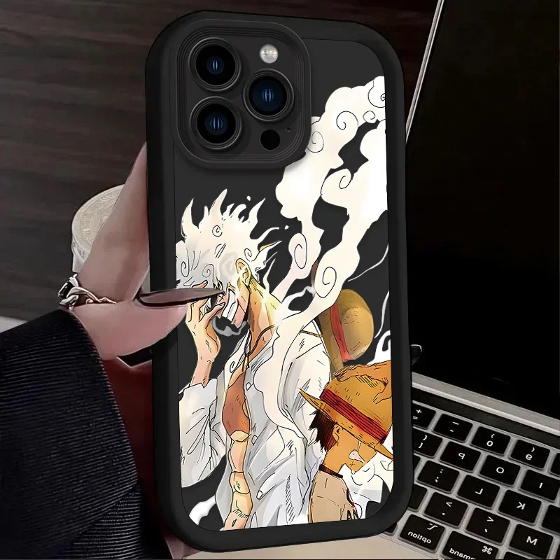Etui na telefon Anime O-One Pieces do iPhone\'a 16 15 14 13 12 11 Pro Max XS X XR 8 7 6S Plus SE 2020 Wstrzฤ
soodporny silikonowy matowy pokrowiec