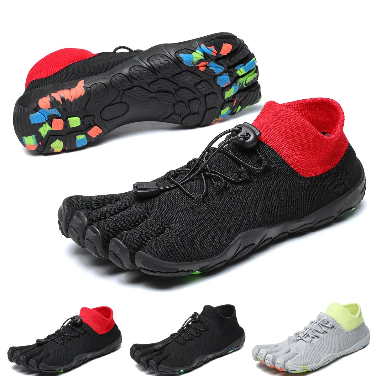 FiveFingers Casual Sneakers für Herren, Sicherheitsschuhe, Kletterschuhe für Damen, Yoga-Fitness-Schuhe, Mesh-Wasserschuhe, Kletterschuhe – Detail 1