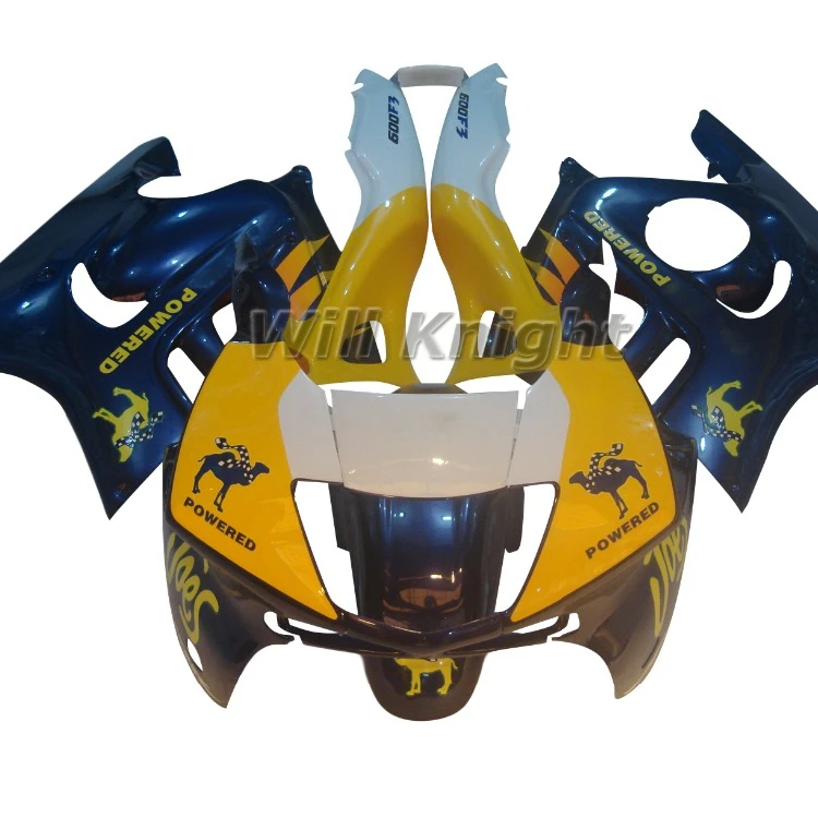 

Intelligent Library New 100% Fit Molding For HONDA CBR 600 F3 Fairings 97 98 Yellow Purple