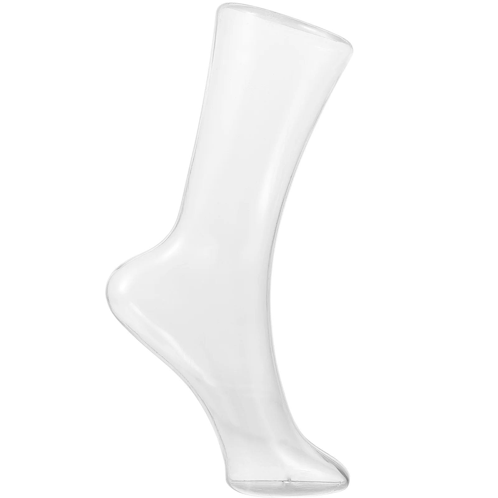 Magnet Foot Mannequin Props for Sock Display Model Clear Sheer Socks Stocking Human Body