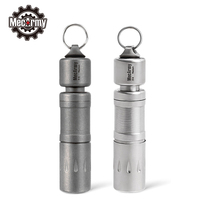 MecArmy X6 Mini Rechargeable Titanium Keychain Flashlight 130LM Built-in 10180 Torch Battery For Everyday Carry