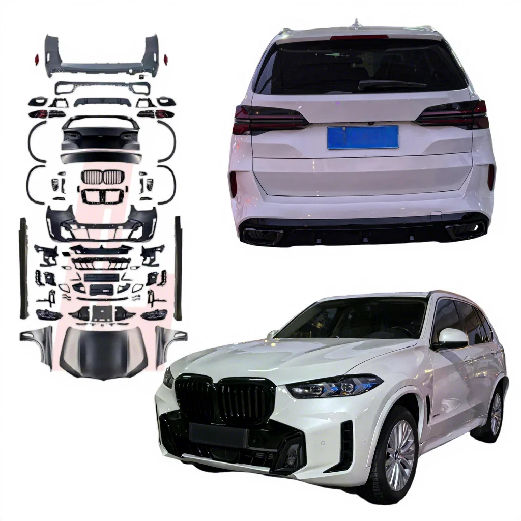 Bodykit for X5 F15 2014-2018 Upgrade G05 X5MT 2023 Factory Supply Front Rear Bumper Grille Trunk Door Plug and Play