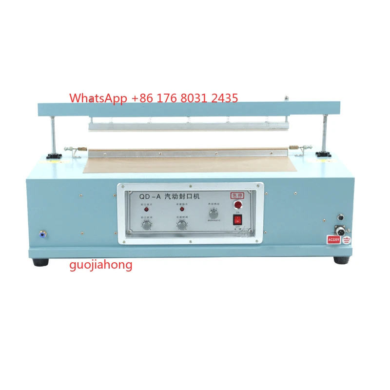 

QD-A1200 Pneumatic Foot-operated Plastic Bag Sealing Machine 750W Aluminum Foil PE Shrink Bag Instant Heat Sealing Machine