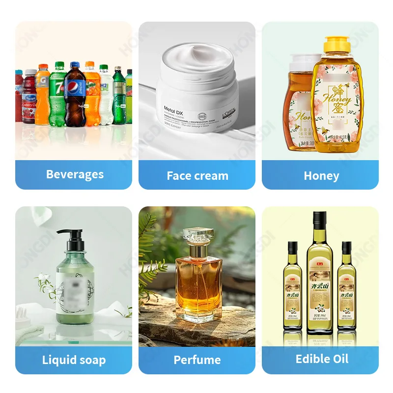 آلة تعبئة المعجون للعناية الشخصية للأغذية ومنتجات سريعة الدقة وفعالة من حيث التكلفة