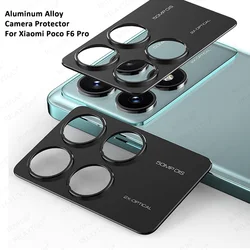 For Poco F6 Pro Metal Aluminum Camera Lens Protector For Xiaomi PocoF6Pro Little F6Pro 5G Camera Cover Lens Case Protective Film