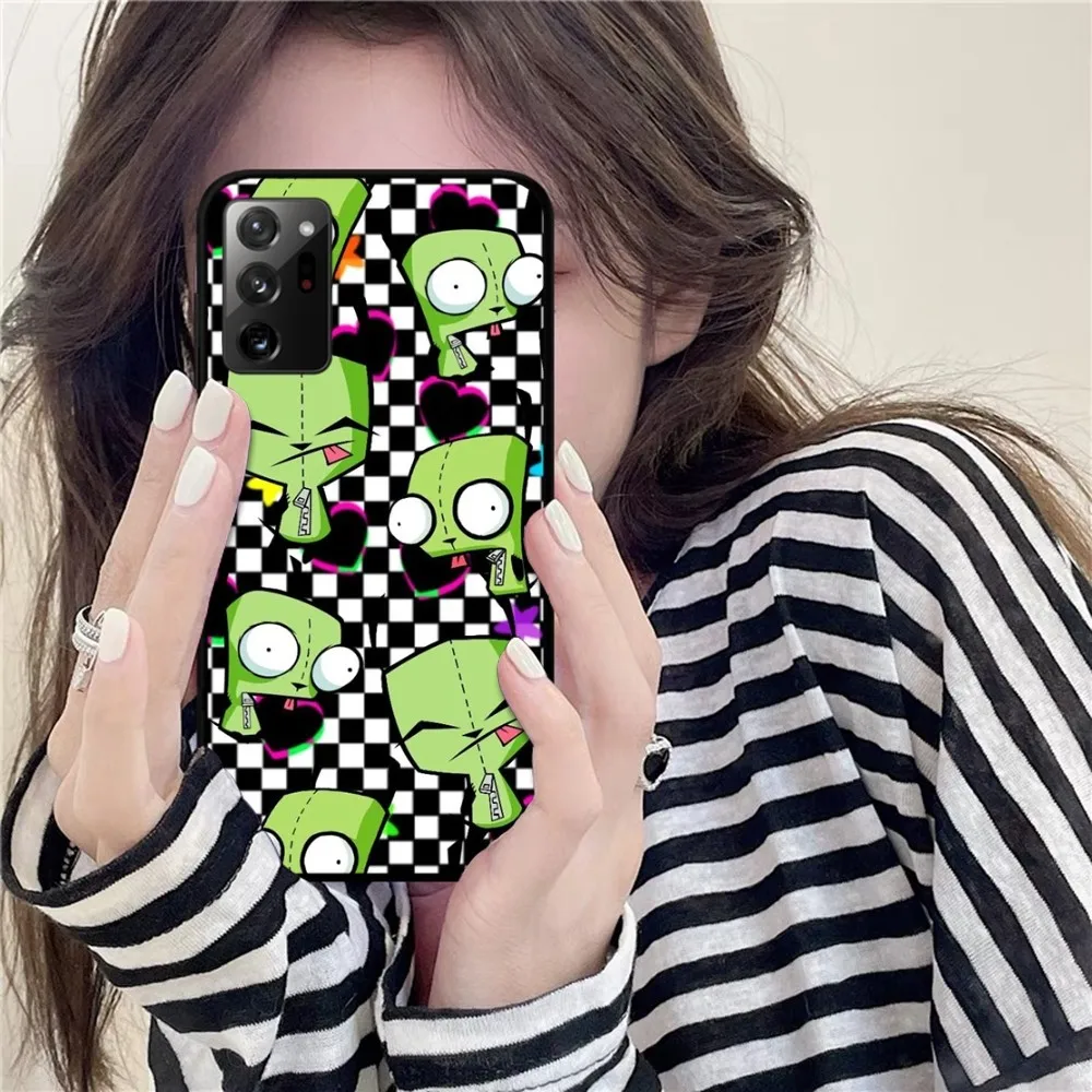 Invader Zim Phone Case For Samsung Note 8 9 10 20 pro plus lite M 10 11 20 30 21 31 51 A 21 22 42 02 03