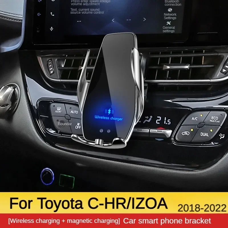 2018-2021 For Toyota C-HR IZOA CHR Mobile Phone Holder Wireless Charger Car Mount Navigation Bracket GPS Support 360