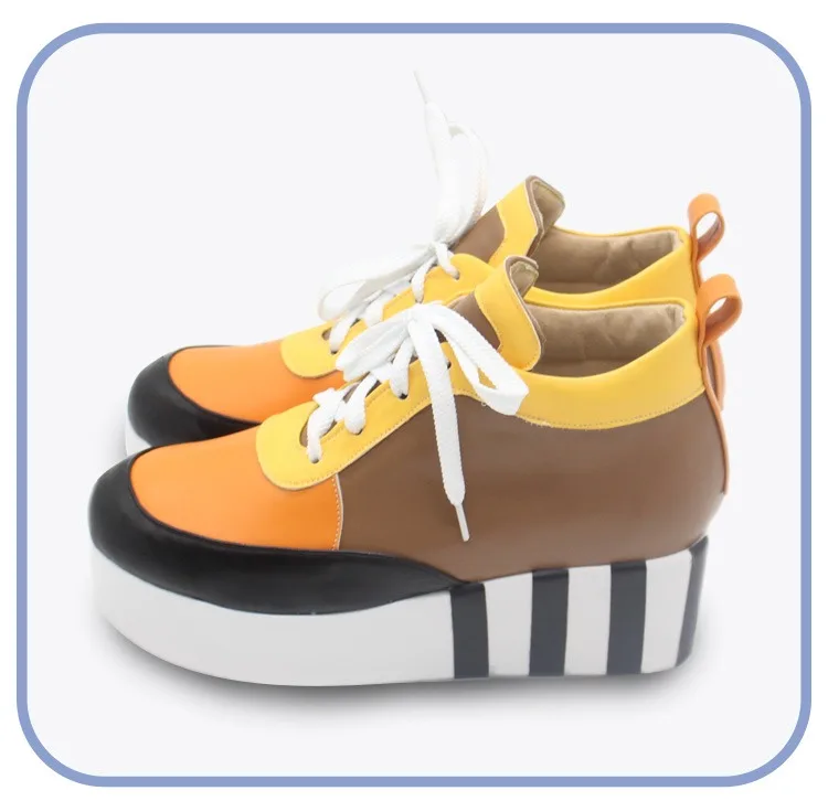 Ensemble de jeu étoiles Crazy B Amagi Rinne, chaussures de Cosplay en cuir PU, bottes de carnaval d'halloween, accessoires de Cosplay sur mesure