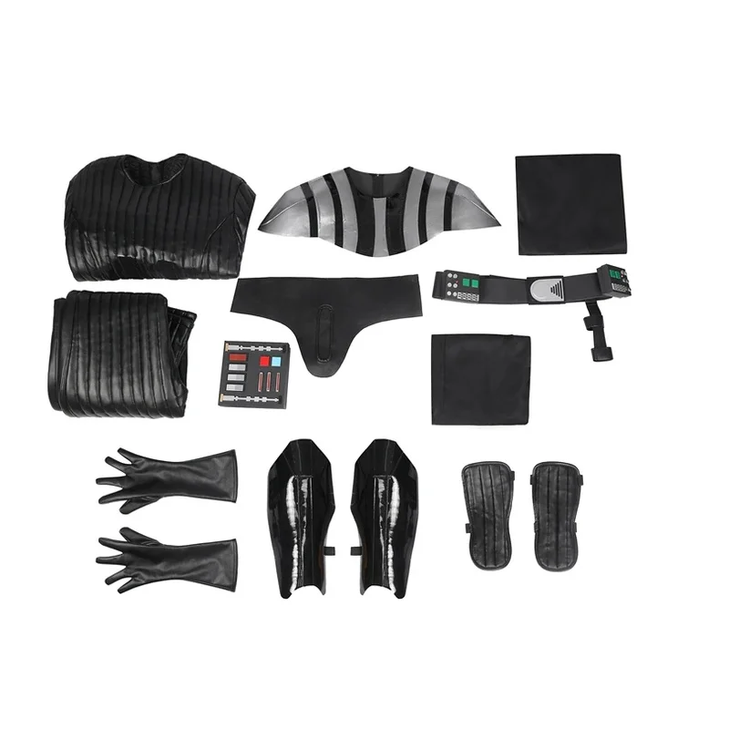 زي تنكري للرجال من Obi وان دارث ، زي أسود فادر ، زي هالوين ، برنامج تلفزيوني للكبار ، كرنفال ، مخصص ،