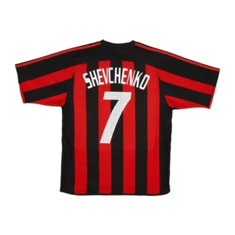 

AC Milan 7 Classic Football T-shirt, 3D Printed, Adult Outdoor Sports Football Training Quick Drying T-shirt