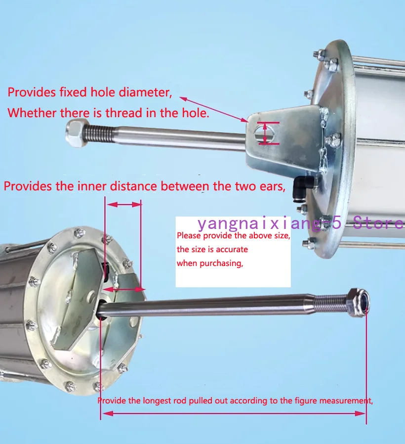 185MM General-Purpose High-Quality Tyre Changer Cylinder Bead Breaker Assembly Penumatic Spare Parts