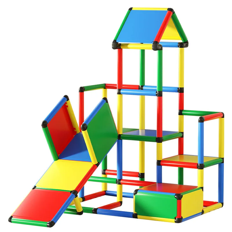 Indoor children's small ladder Household changeable climbing frame Multifunctional combination slide