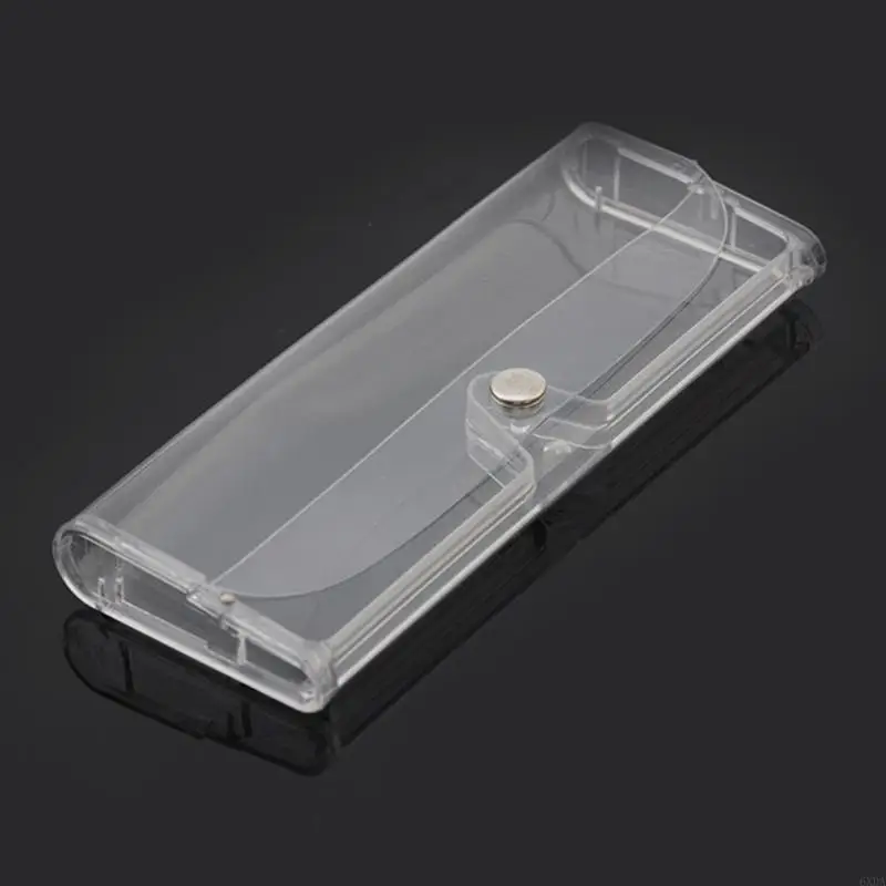 Plastic Transparent Sunglasses for Case ClipOn Glasses Box Eyewears Prot 6XDA