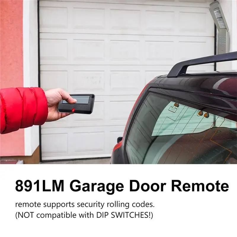 2025 New-For Chamberlain Craftsman Liftmaster Wireless Garage Door Opener Controller No Wait Wireless Remote Keyless Entryy