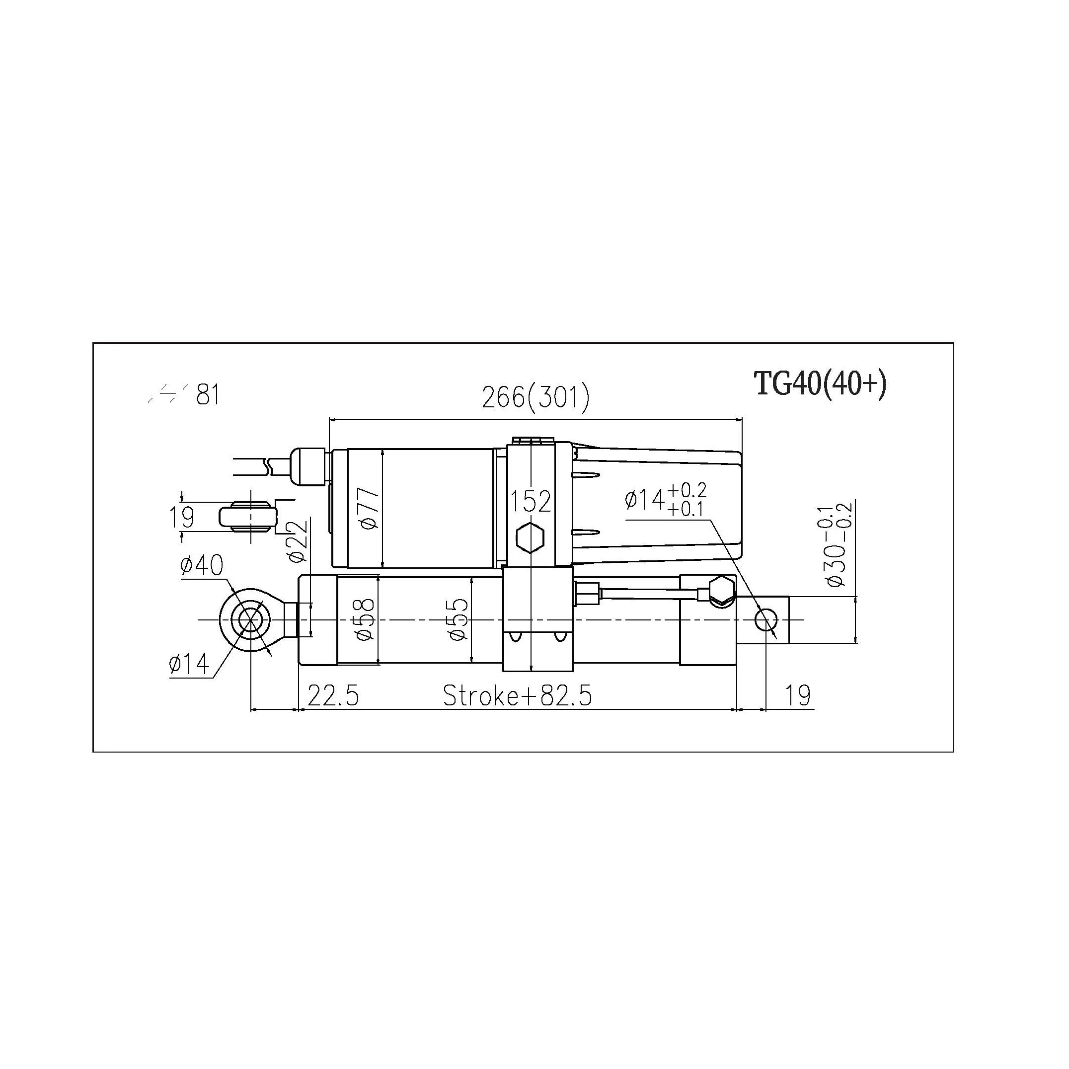 HAKIWO 18000N Линейный привод 12 В 24 В 48 В IPX6 Гидравлический цилиндр 50 мм 100 мм 400 мм 750 мм 800 мм Ход Солнечный трекер Морской кран