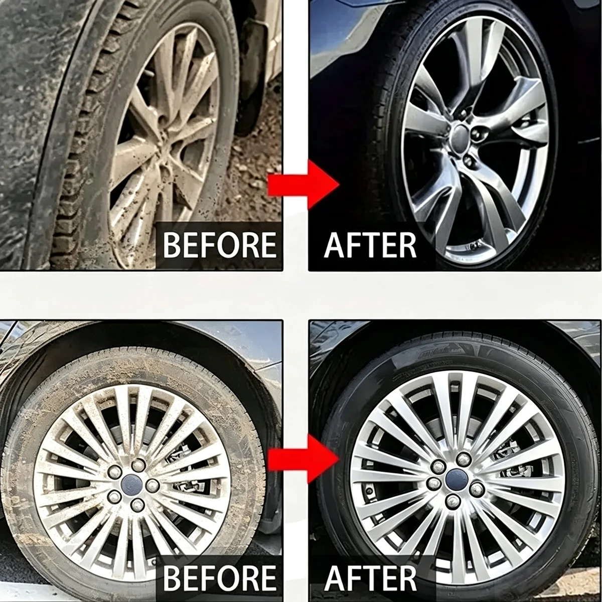 Car Tire Coating, Shine Restore For Tire Sidewall Rubber, Anti‑Aging Waterproof Prevent Tire Dry Cracking YT0111