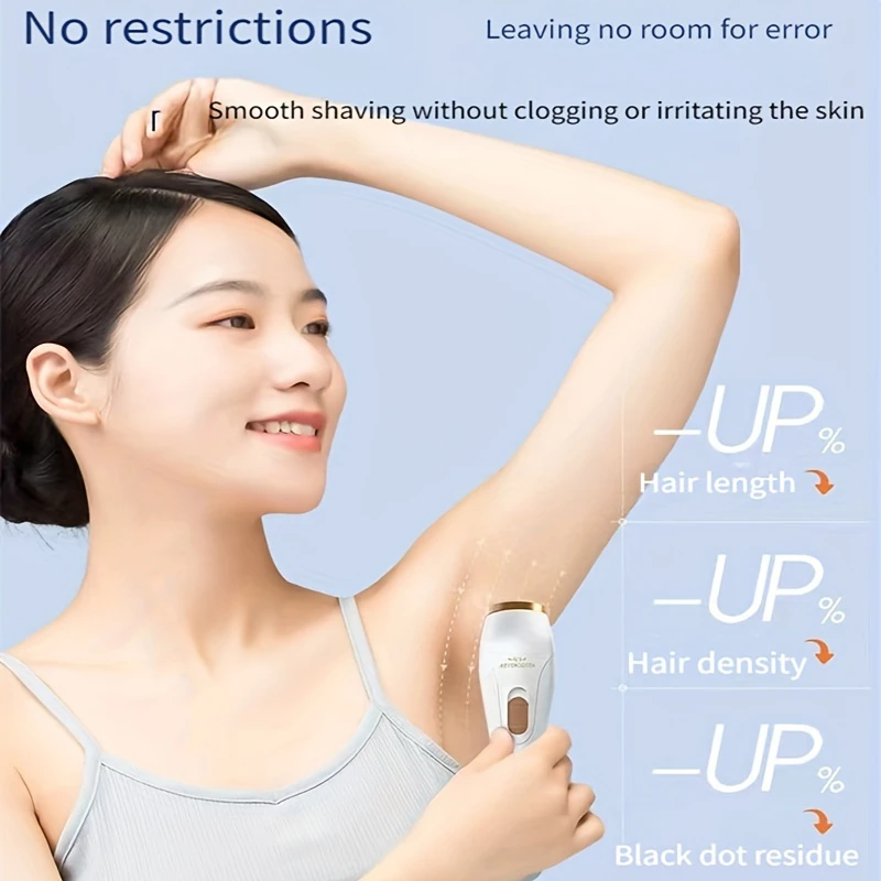 Electric Hair Trimmers for Women Waterproof Razor Painless Private Body Hair Removal Device shaver Bikini Arm Leg Face Shaving image 5