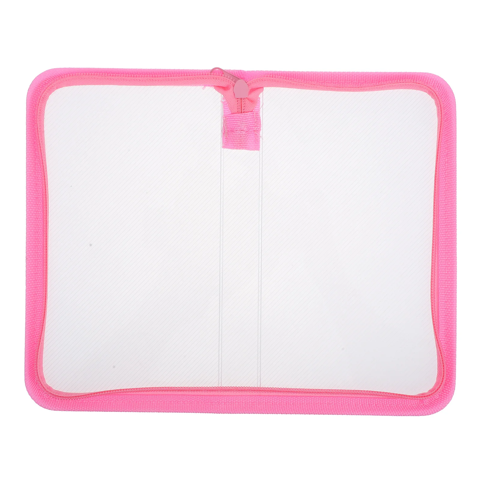

Transparent Zipper Storage Bag Clear Pencil Case Stylish School Office Pen Pouch Multifunctional Stationery Organizer