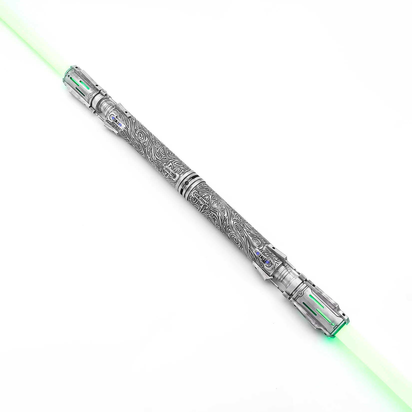 TXQSTUDIO Shang sabre Laser poignée en métal à balançoire lisse avec lame de bande LED carte SD Skywalker jouets Cosplay