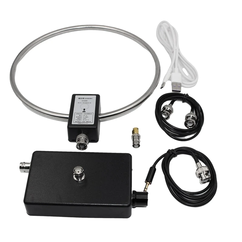 

GA450 Loop Antenna SDR Short Medium Wave Radio Antenna SW 2.30-30 Mhz MW 522-1710 Khz Standard Type-C Charging Port