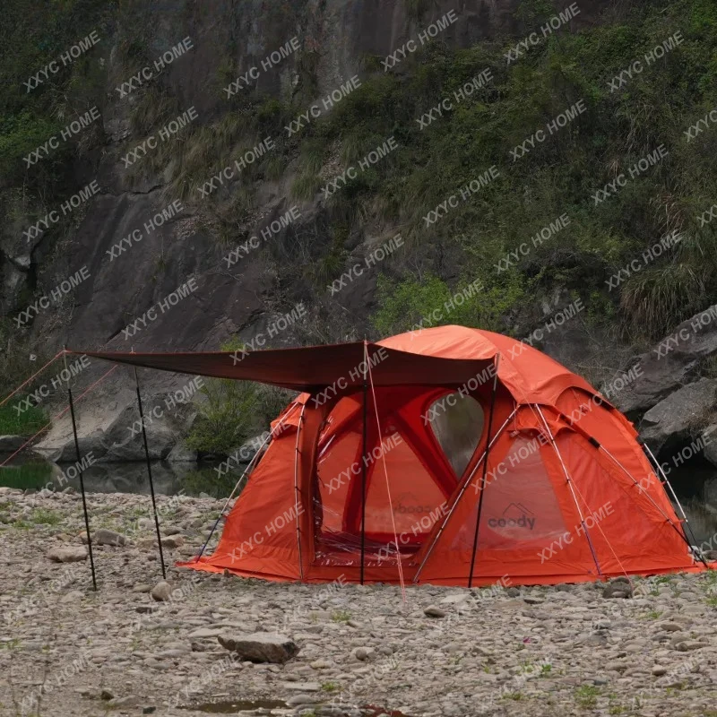 L  Ball bracket tent folding outdoor camping large space park tent windproof tent quick opening and folding
