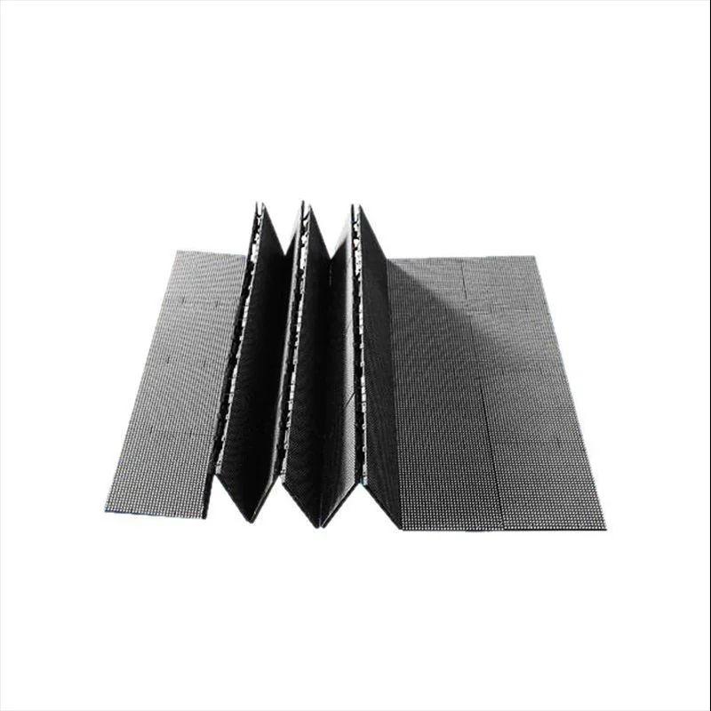 شاشة LED داخلية قابلة للطي P2.604/P3.91 شاشة مرنة أرضية تفاعلية لإعلان مصعد أفلام الزفاف #2