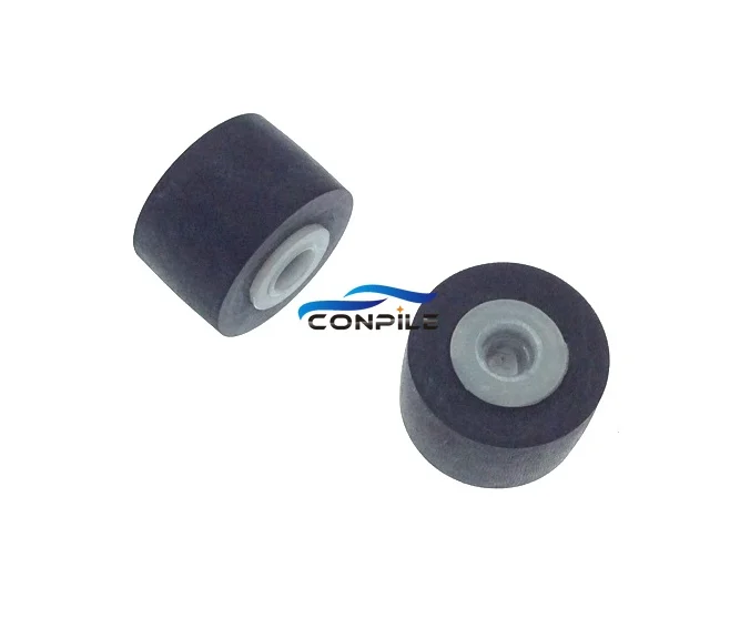 4pcs 11mmx8x2 retractor press wheel belt pulley rubber audio pressure recorder cassette deck pinch roller tape Stereo player image 3