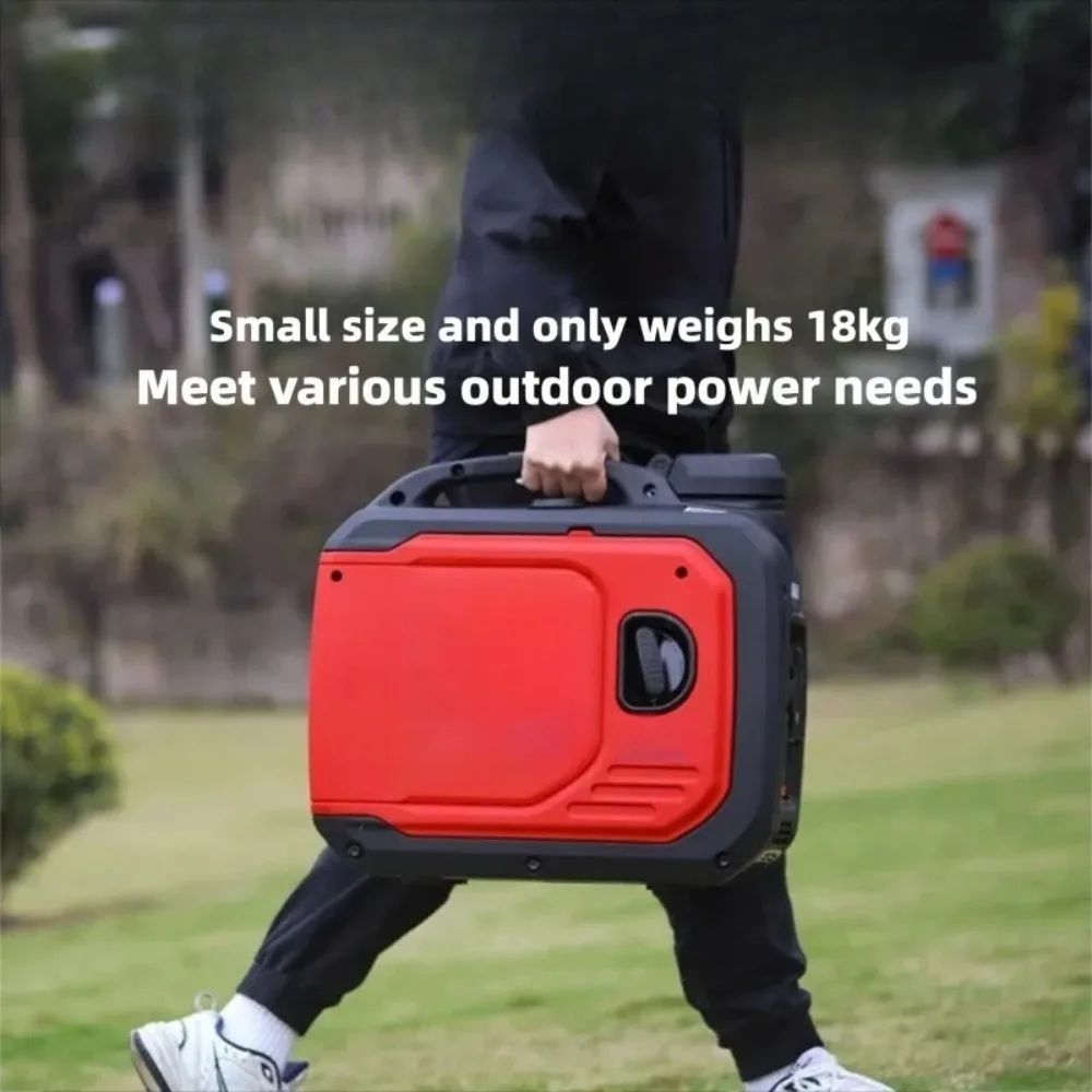Lightweight Inverter Generator 220V Low Noise Portable for Outdoor RV Camping