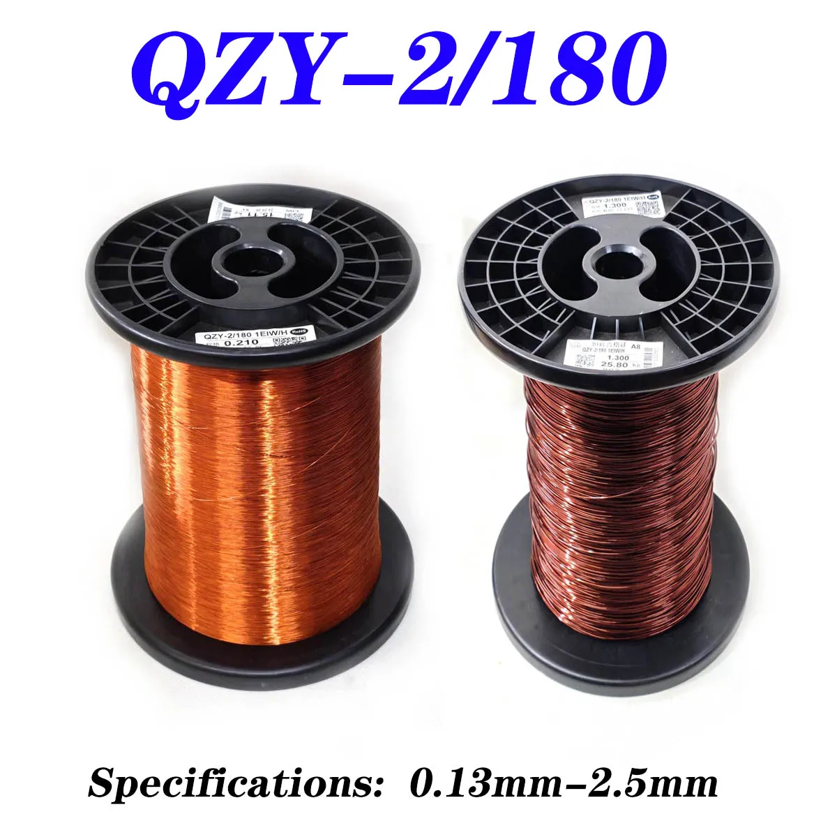 1kg QZY-2-180 High temperature Enamelled copper wire 0.13-0.38mm Motor transformer water pump booster pump Magnetic Coil Winding