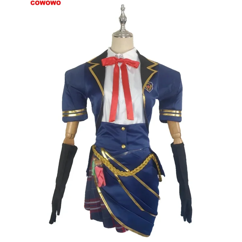 

Identity V Vera Nair School Uniform New Blue Skin Women Cosplay Costume Cos Game Anime Party Uniform Hallowen Play Role Clothes