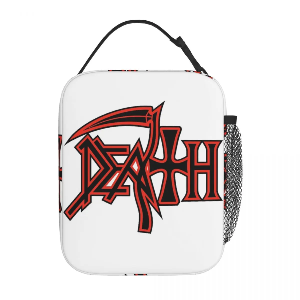 Napalm Death Rock Band Merch Insulated Lunch Tote Bag For Work Storage Food Boxes Portable Thermal Cooler Lunch Boxes