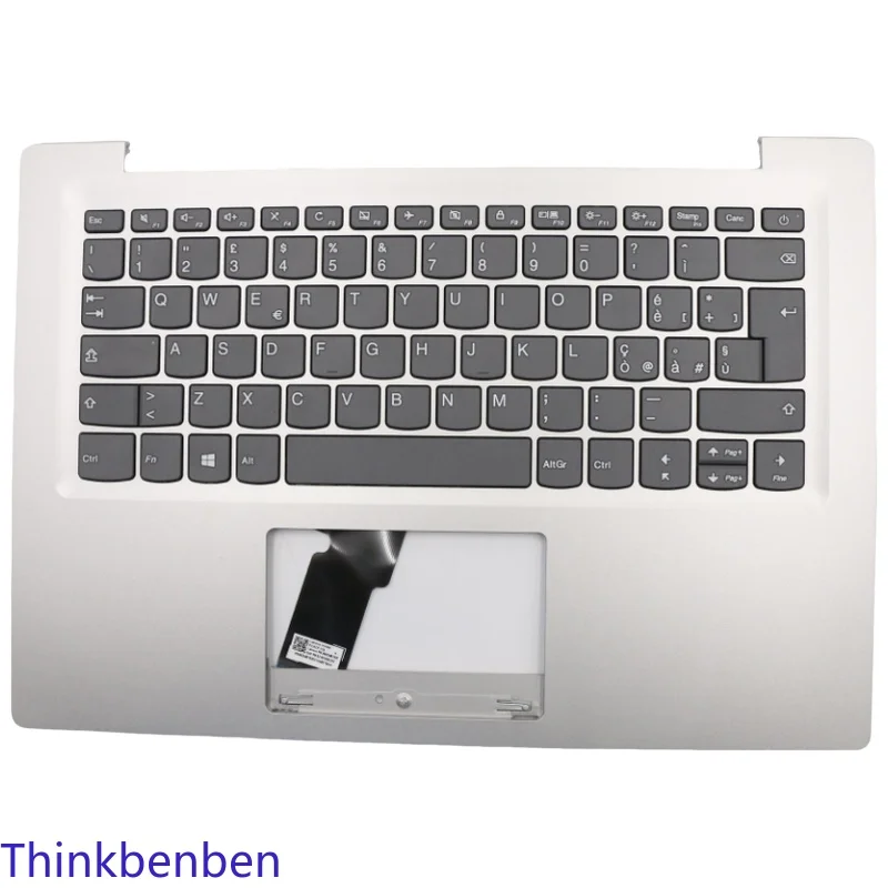IT Italian Mineral Gray Keyboard Upper Case Palmrest Shell Cover For Lenovo Ideapad S130 130s 14IGM 120s 14 14IAP 5CB0P23780