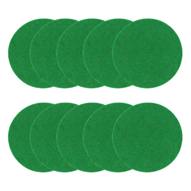 10Pcs 60mm 74mm 94mm Air Hockey Table Felt Pushers Replacement Felt Pads Gear