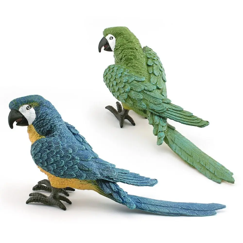 

Children Toy Cute Artificial Parrot Model Fake Creative Bird Statue Vivid Exquisite Animal Sculpture Gift