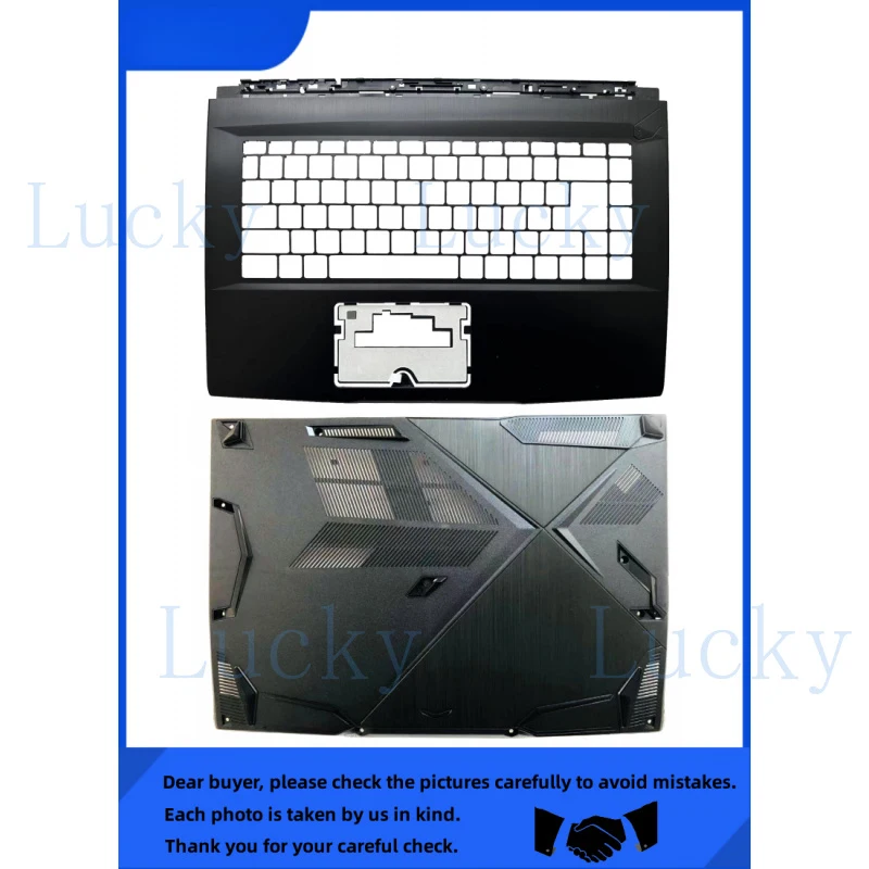 

f 95%New For MSI GF63 GF63VR 8RC 8RD MS-16R1 MS-16R4 Palmrest Cover & Bottom Case