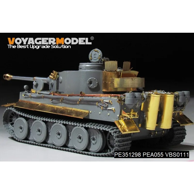 Набор для базового модернизирования Voyager Photo Etched Part PE351298 1/35 Tiger I Early Production (для TAKOM) (без танка)